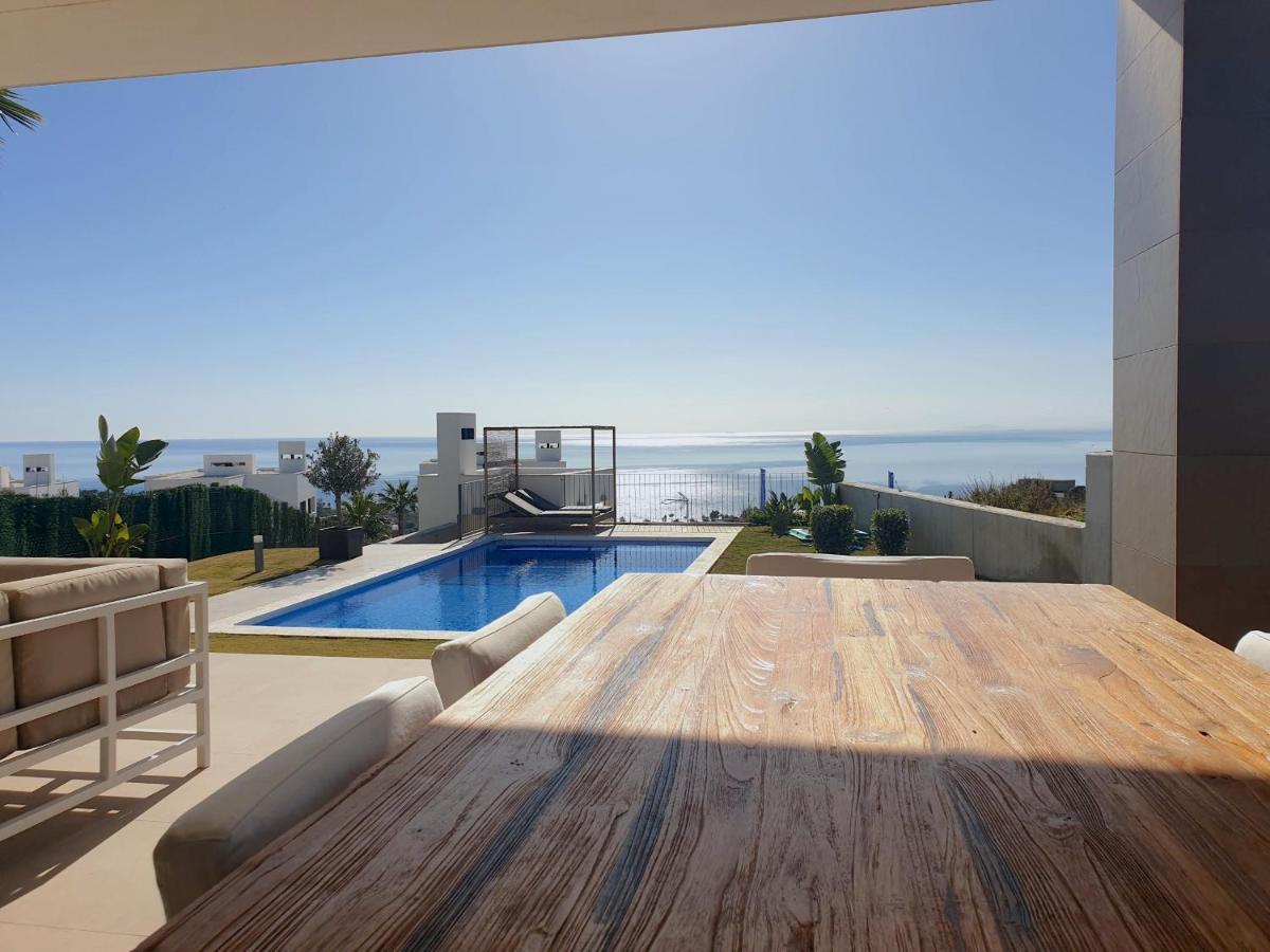 2260-Luxury Villa With Private Pool And Seaview Manilva Exteriér fotografie